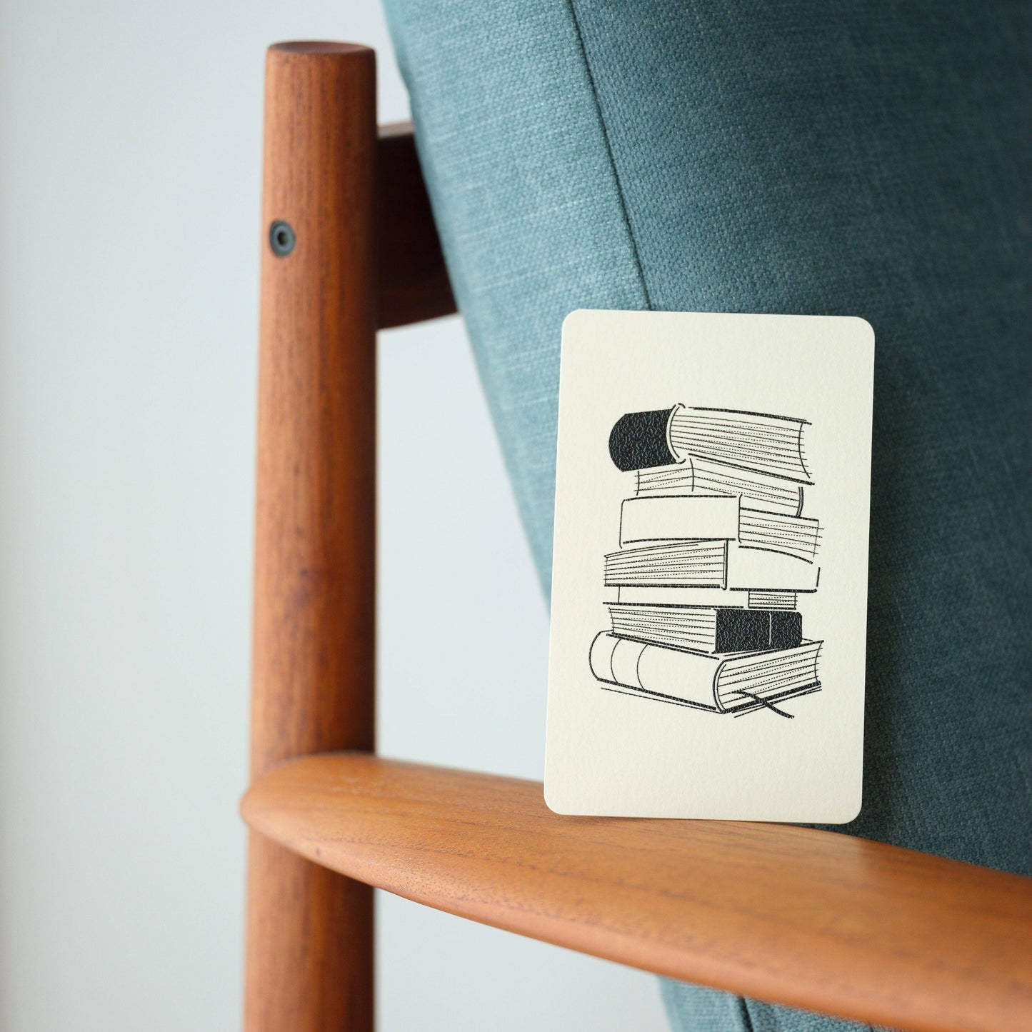 Handmade Embossed Card | Home Series: Tsundoku