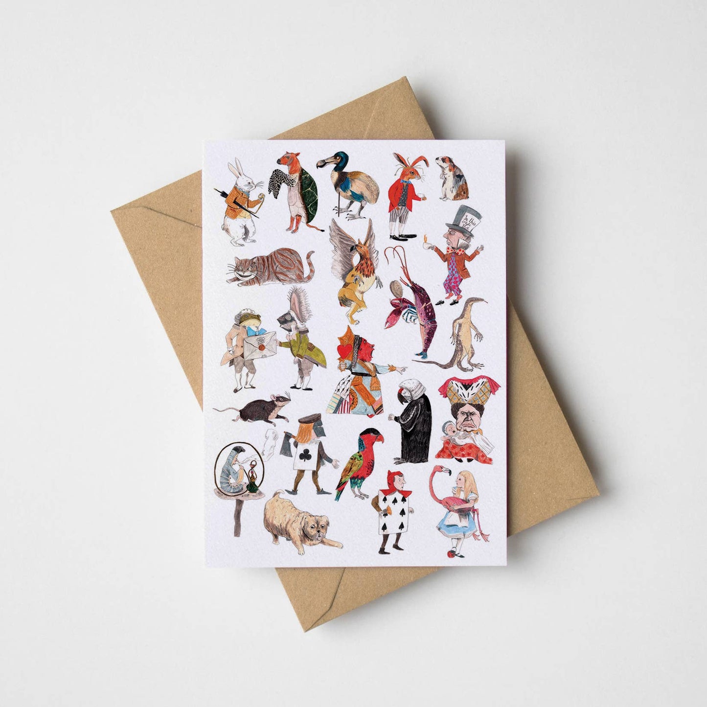 Alice in Wonderland Greeting Card