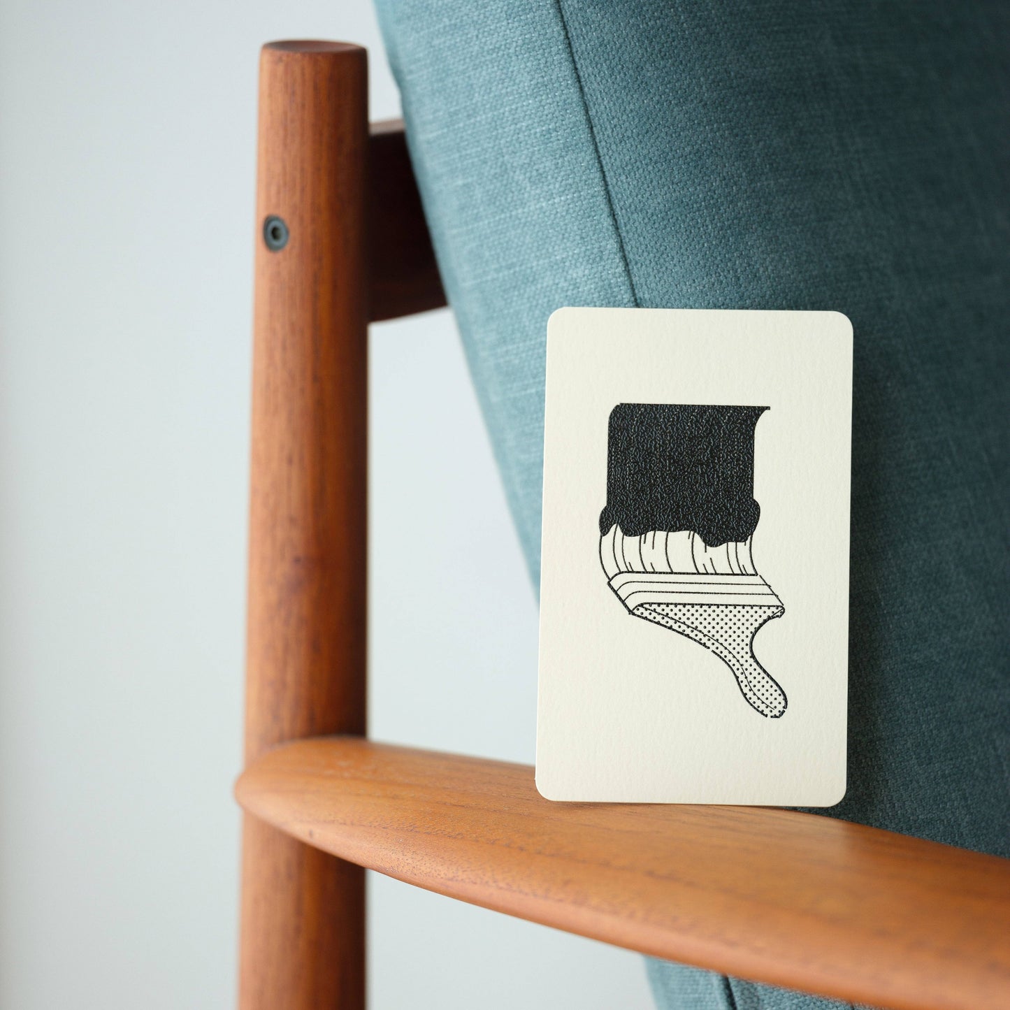 Handmade Embossed Card | Home Series: Paint