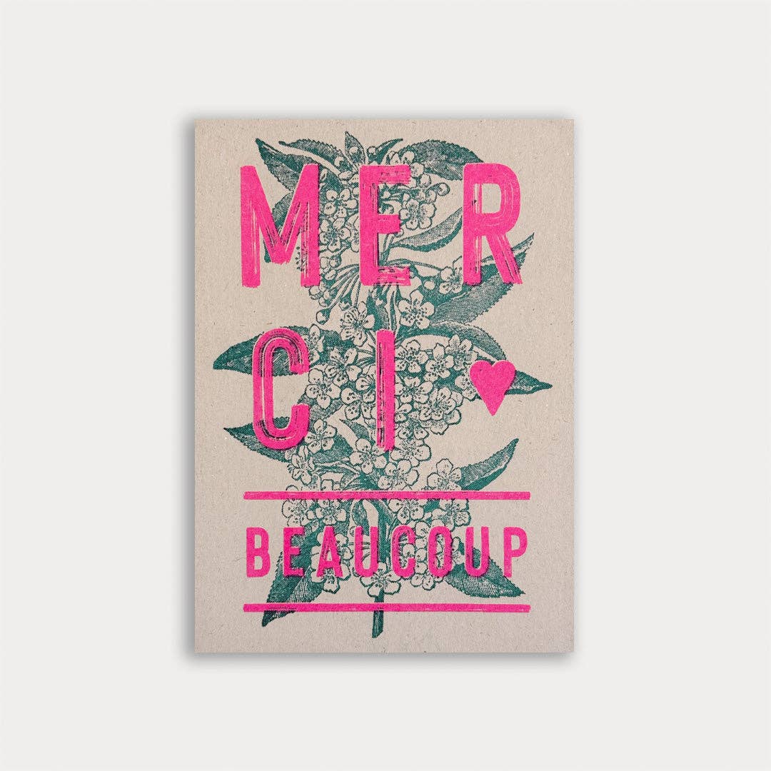 Merci Beaucoup / Postcard