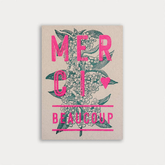 Merci Beaucoup / Postcard