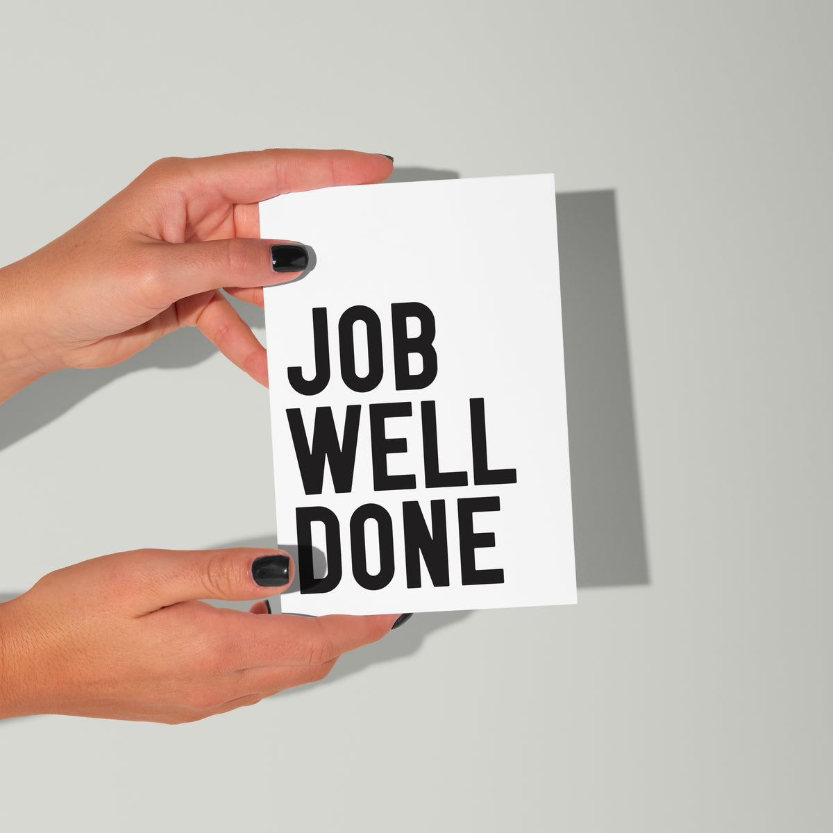 Job Well Done