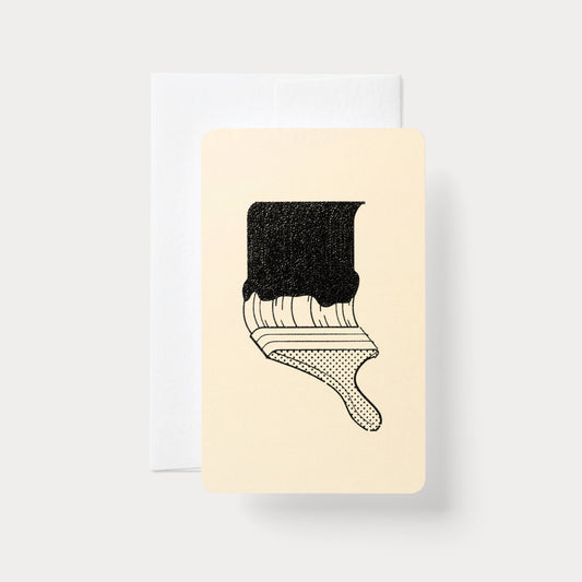Handmade Embossed Card | Home Series: Paint