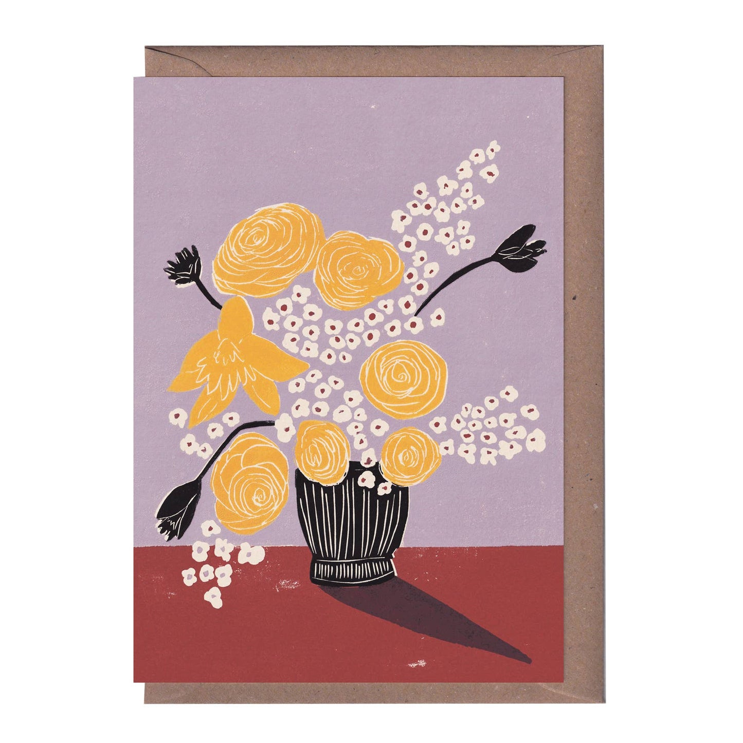 Spring Flowers Greeting Card
