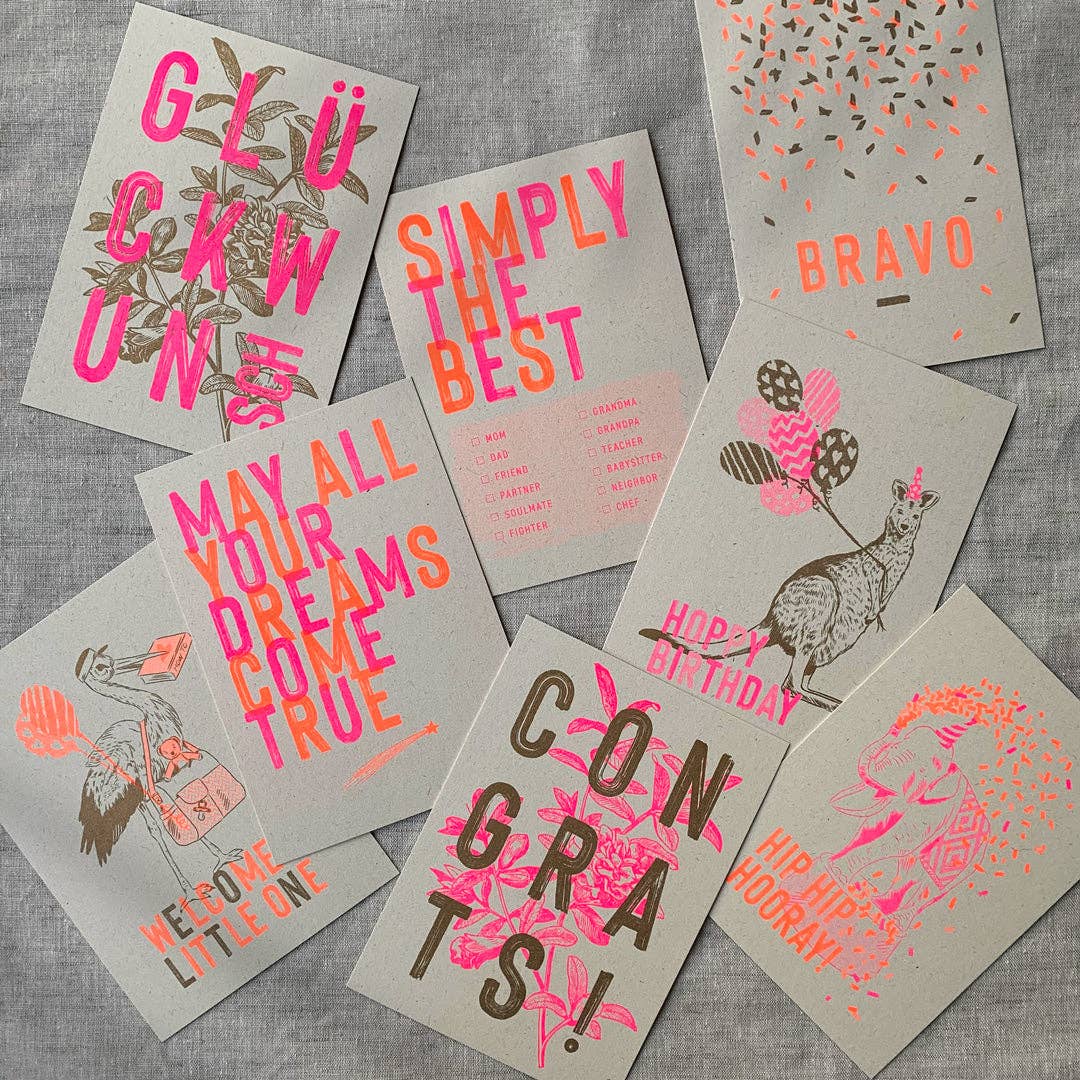 Congrats! / Postcard