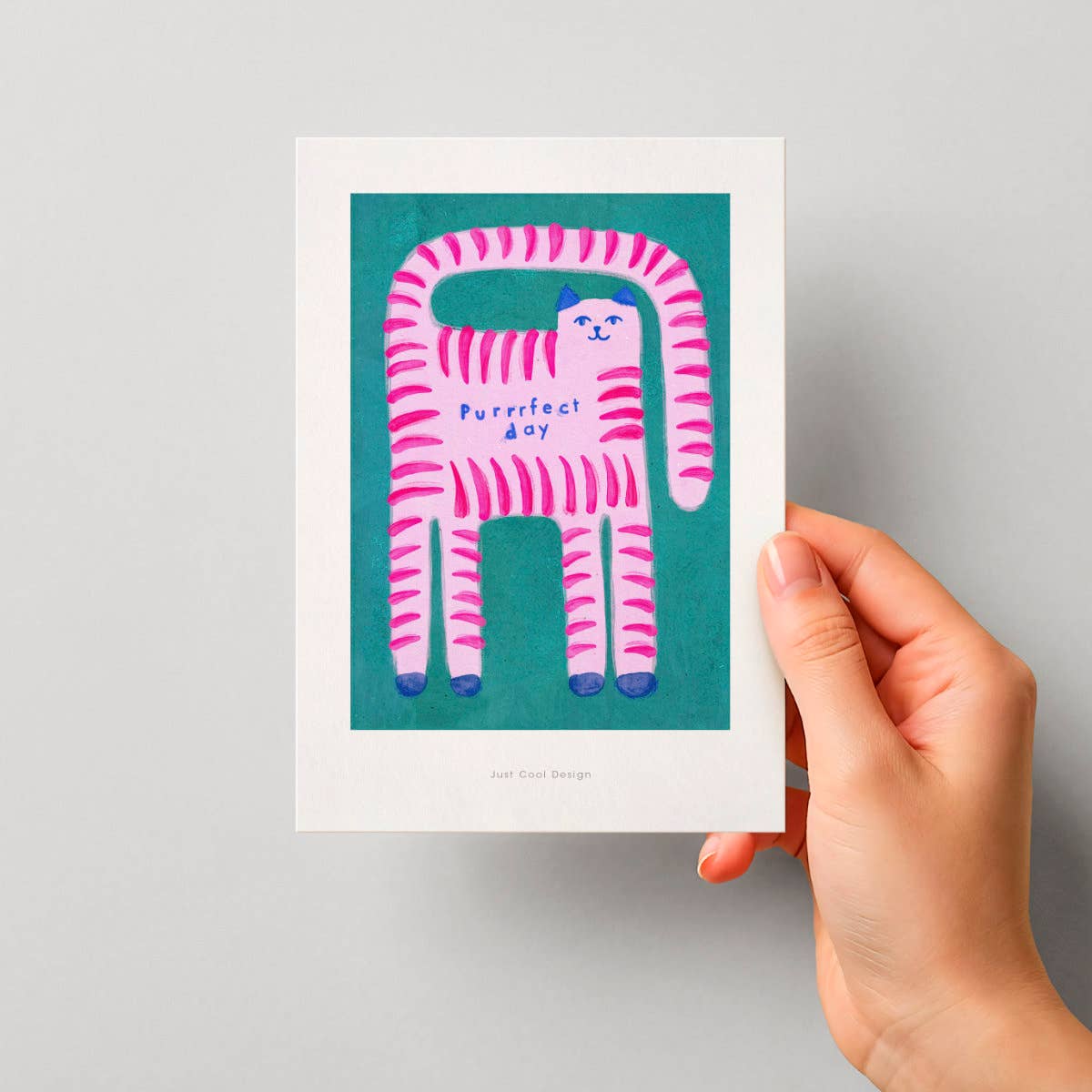 Purrrfect Day | Mini Art Print