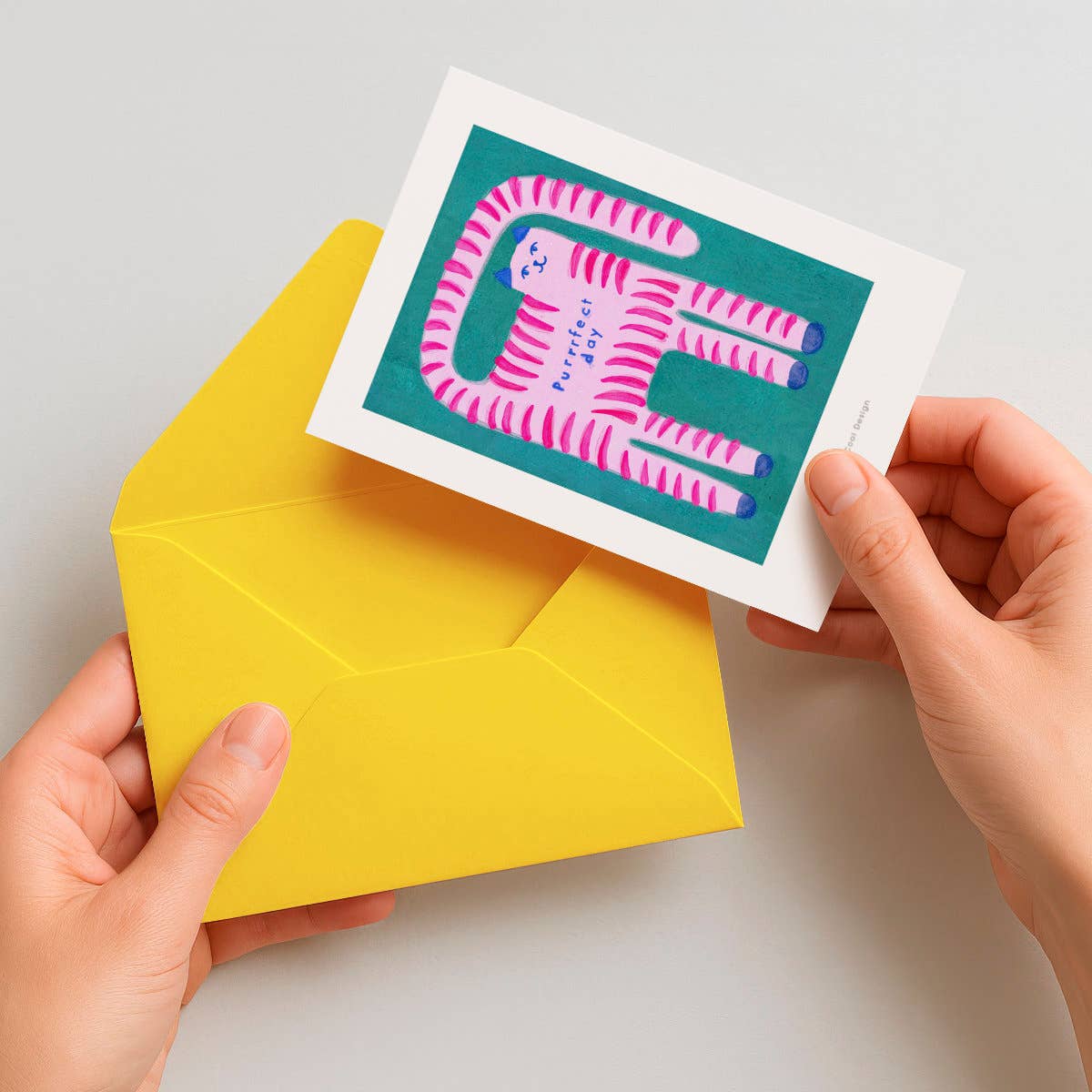 Purrrfect Day | Mini Art Print