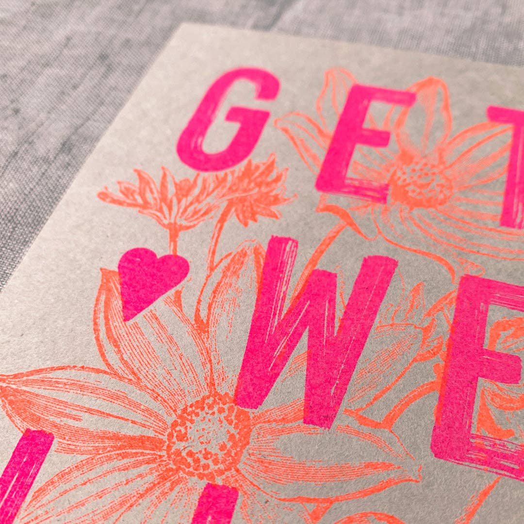 Get Well Soon / Postcard