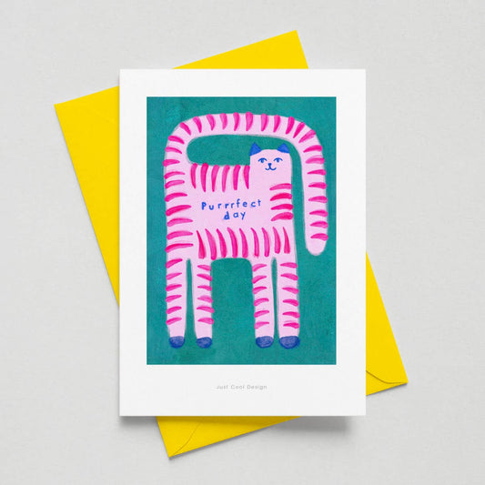 Purrrfect Day | Mini Art Print
