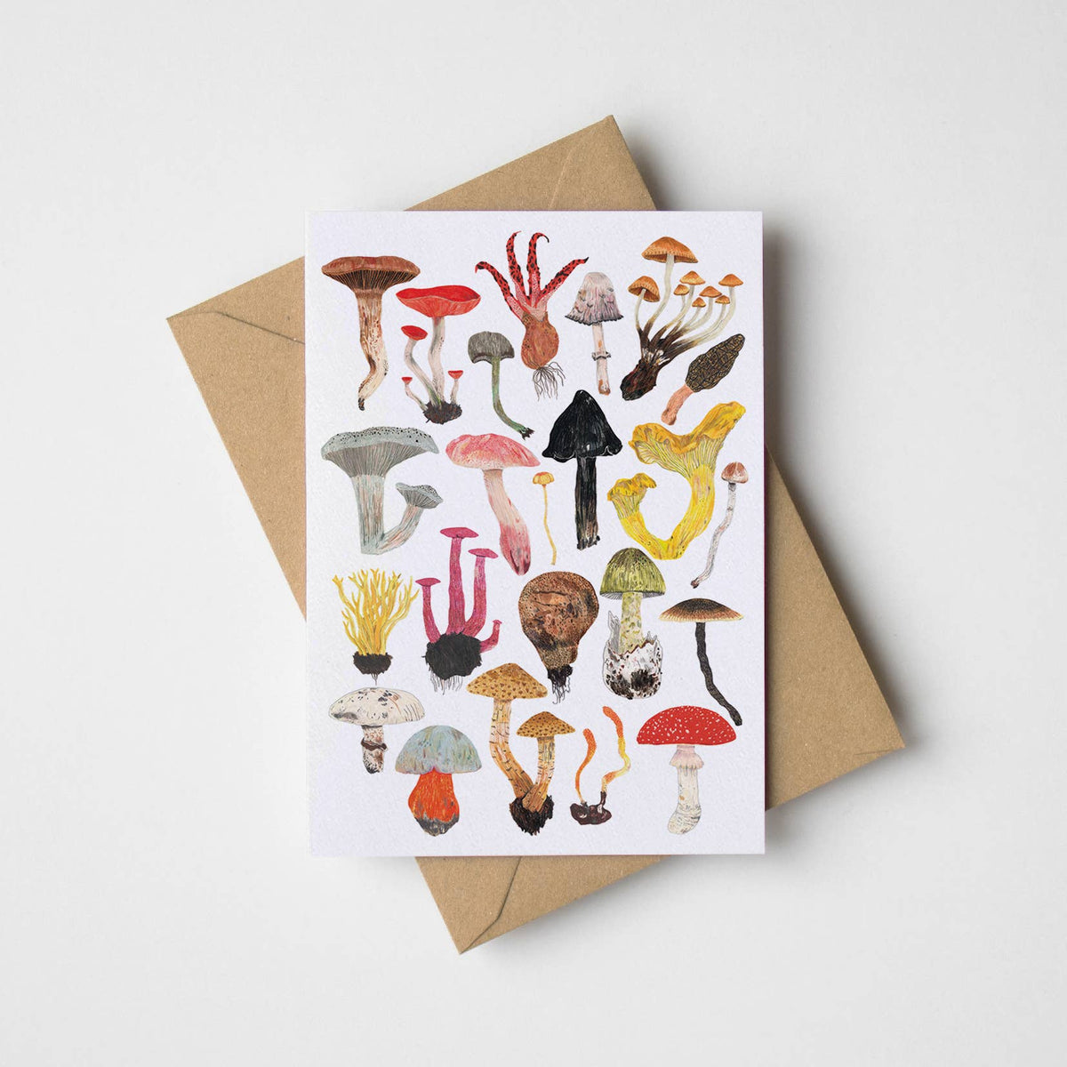 Mushrooms Greeting Card