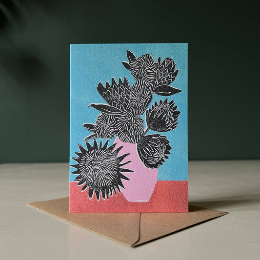 Chrysanthemums Greeting Card