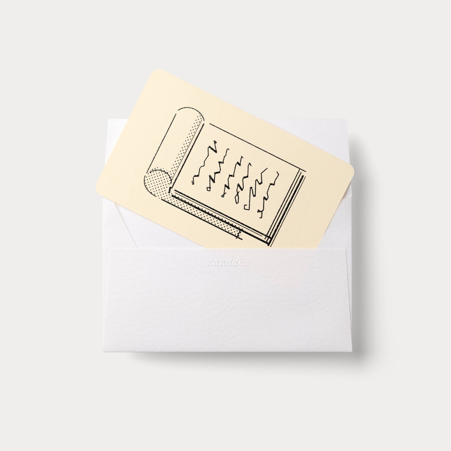 Handmade Embossed Card | Home Series: Notepad