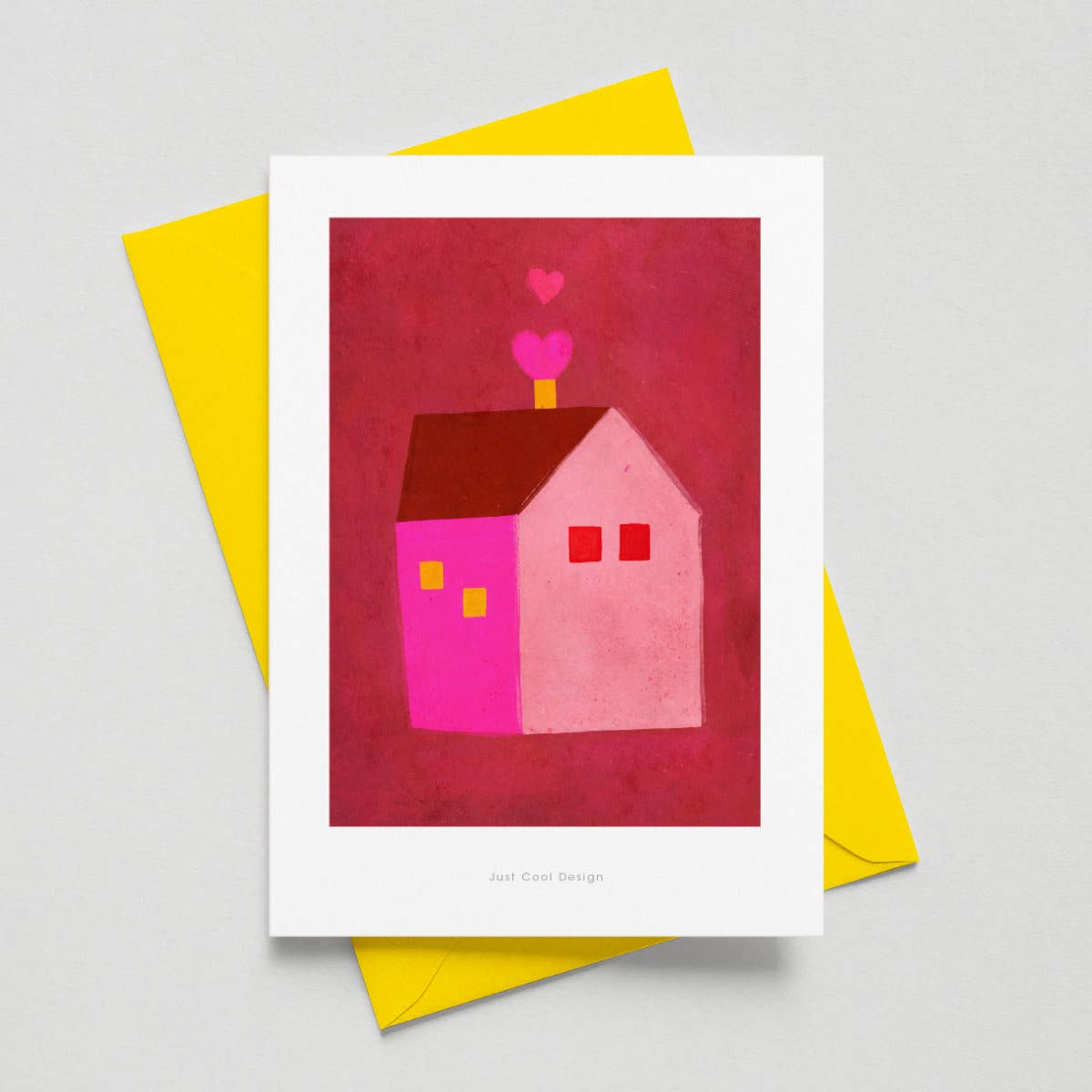 House with Hearts | Mini Print