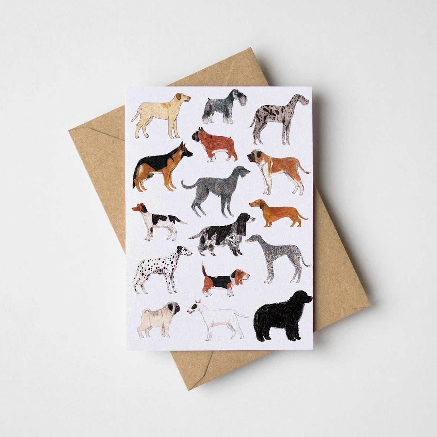 Dogs Greeting Card