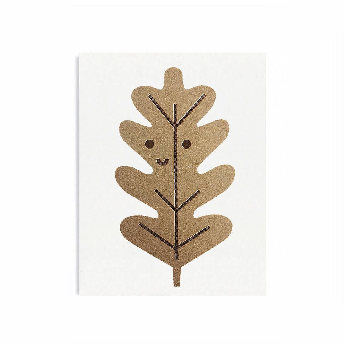 Gold Leaf Mini Card