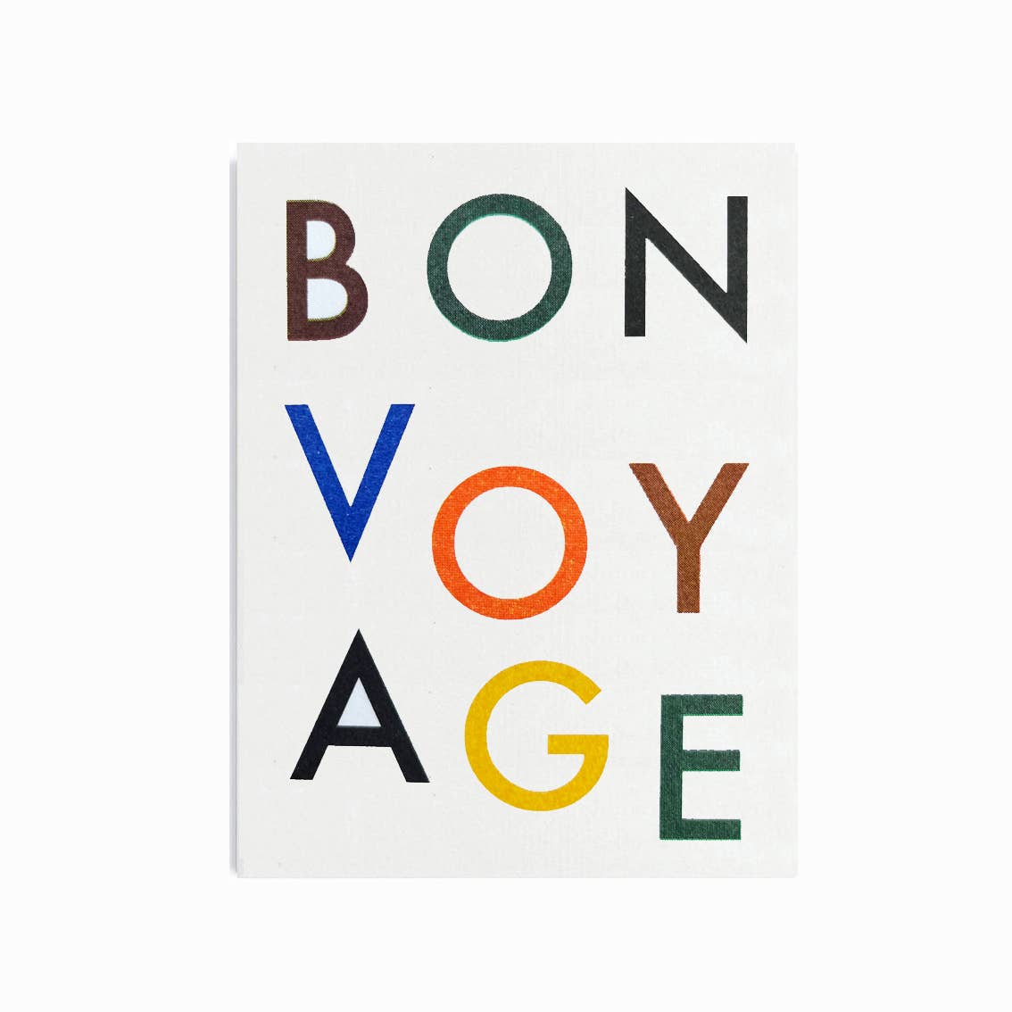 'Bon Voyage' Mini Card