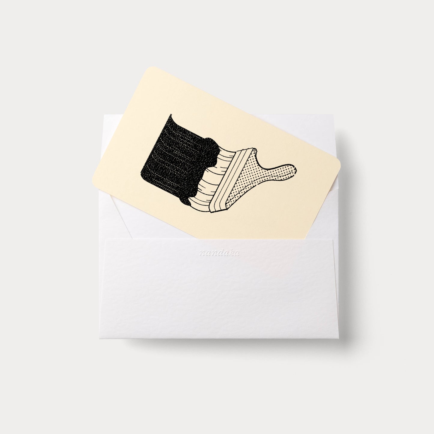 Handmade Embossed Card | Home Series: Paint