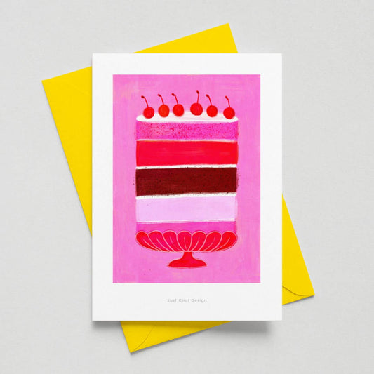 Cherry Cake | Mini Art Print