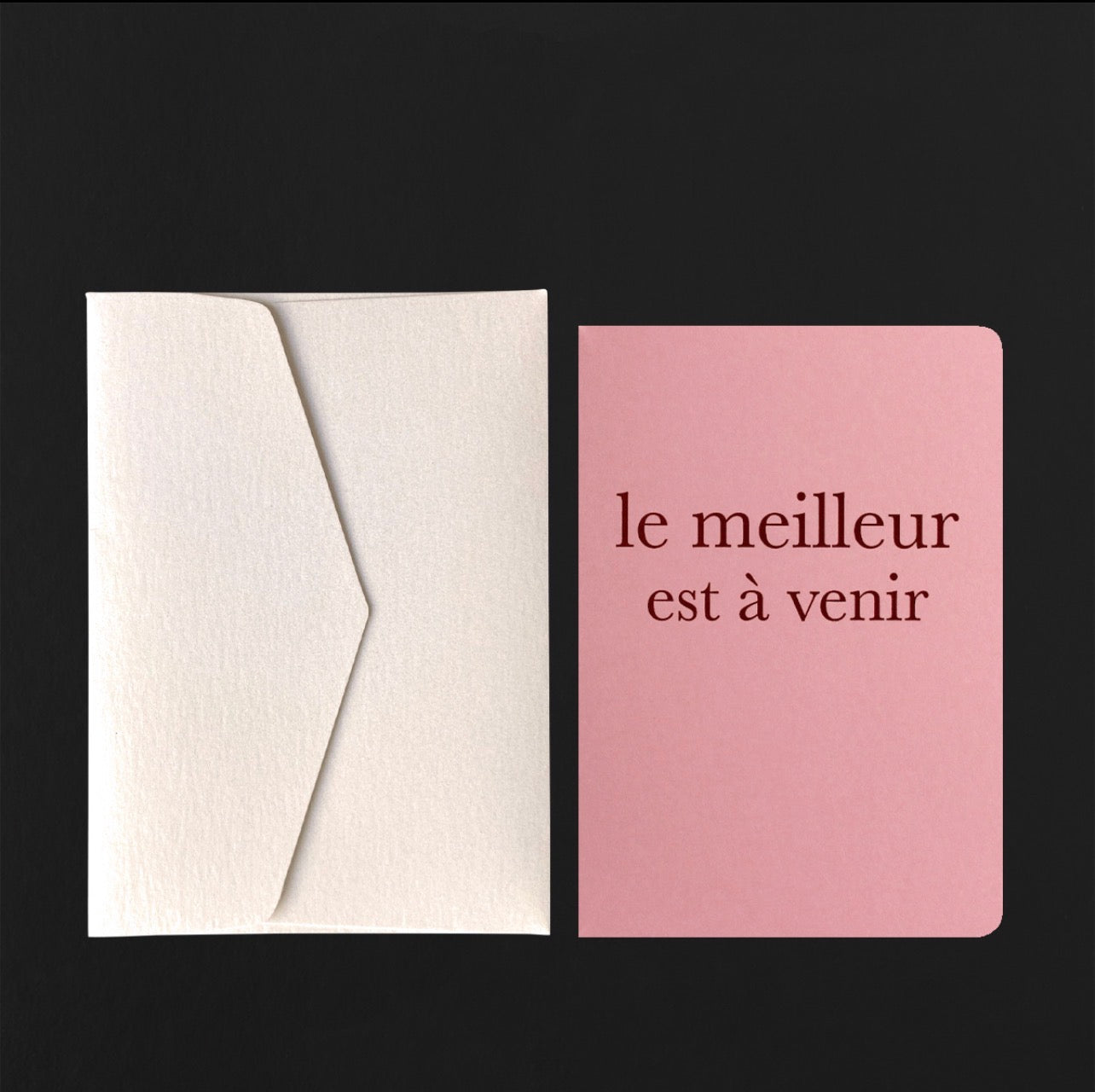 Le Meilleur Est À Venir + Champagne Envelope