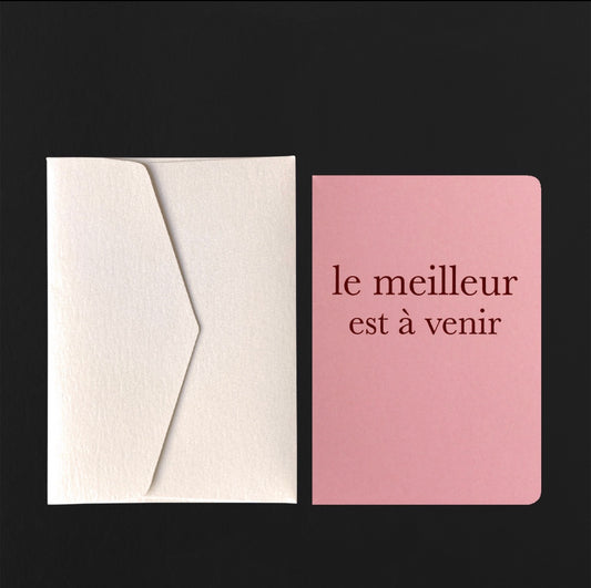 Le Meilleur Est À Venir + Champagne Envelope