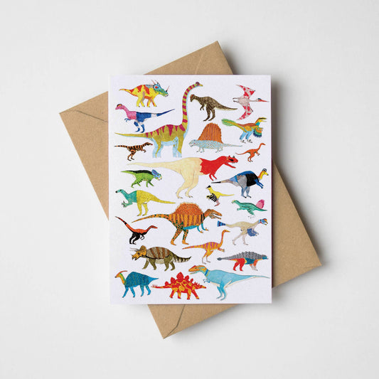 Dinosaurs Greeting Card