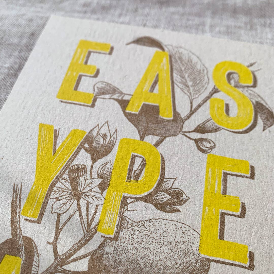 Easy Peasy / Postcard