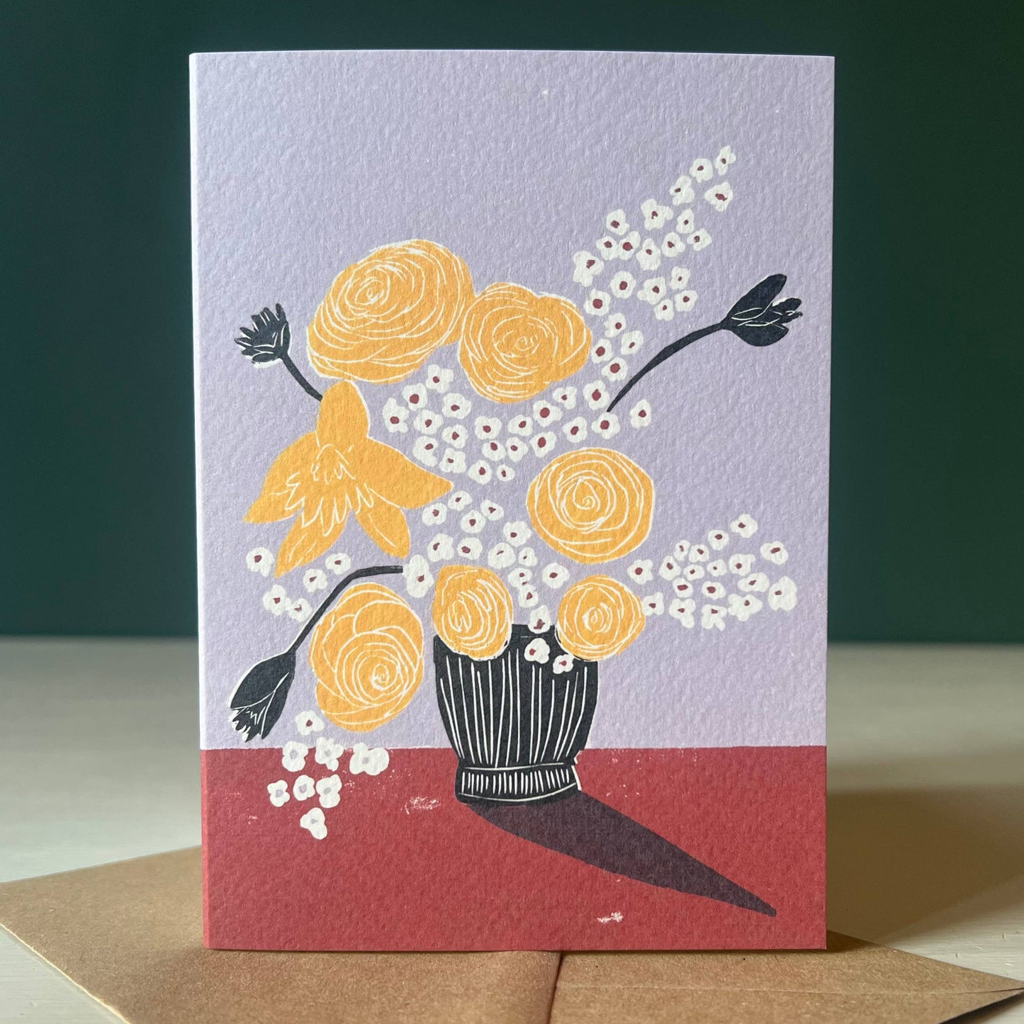 Spring Flowers Greeting Card