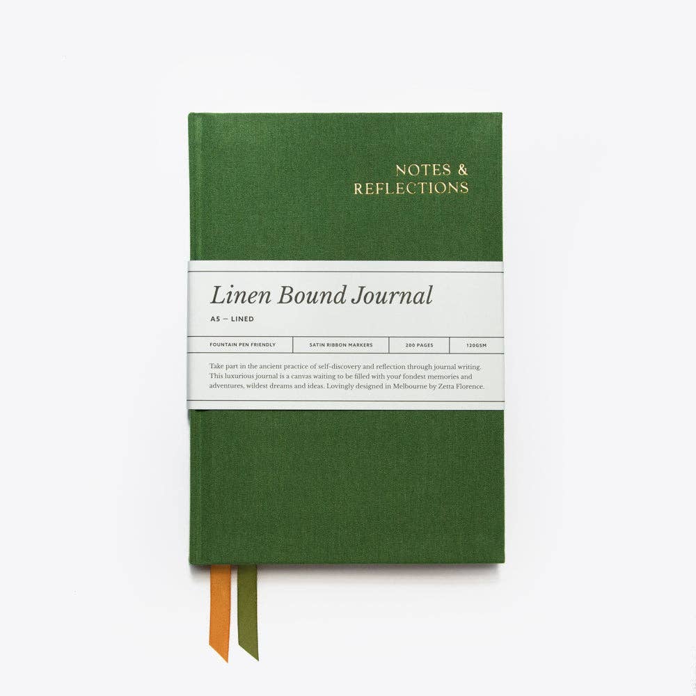 Journal en lin Zetta Florence - A5