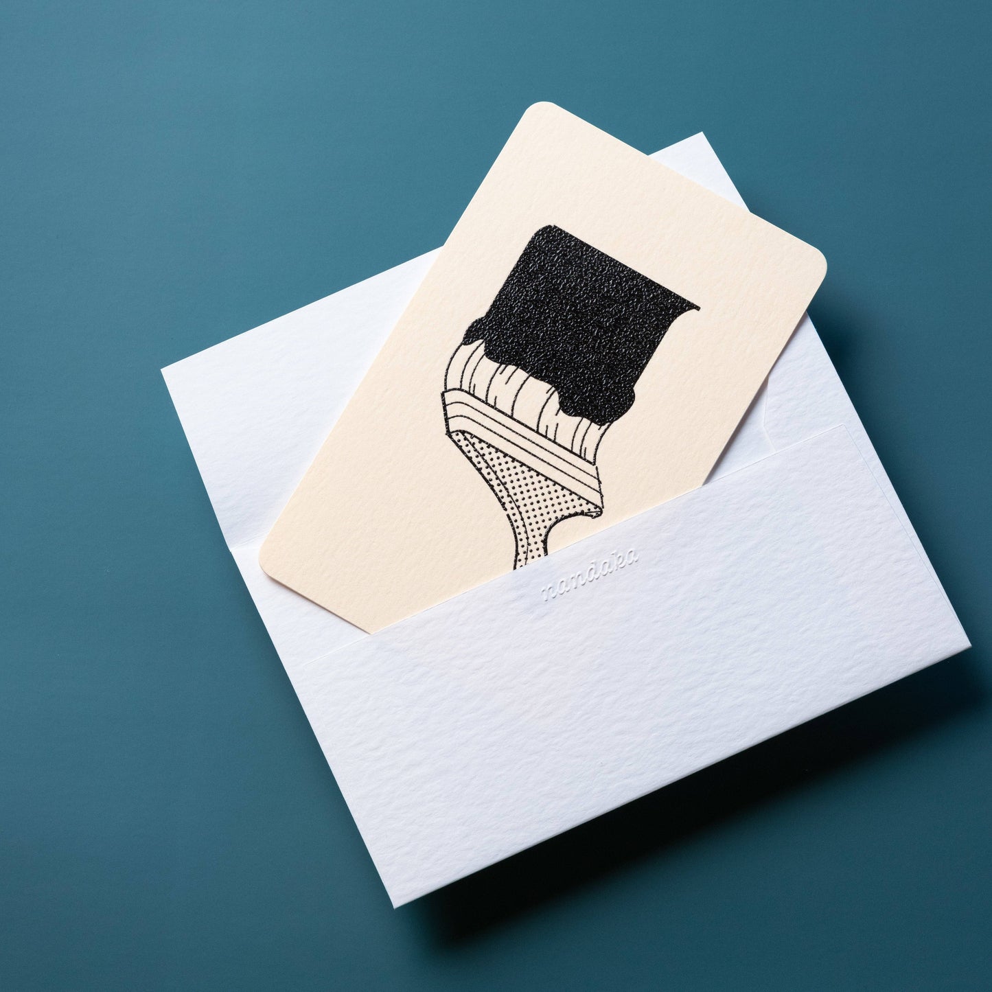 Handmade Embossed Card | Home Series: Paint