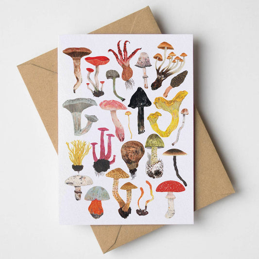 Mushrooms Greeting Card