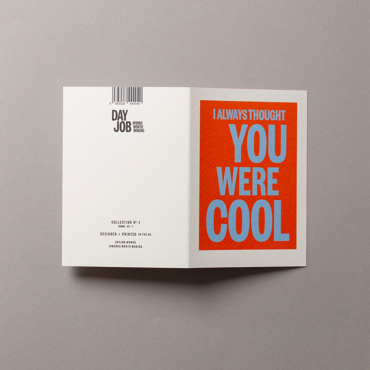 I Always Thought You Were Cool – Echoes Series