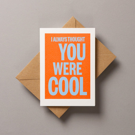 I Always Thought You Were Cool – Echoes Series