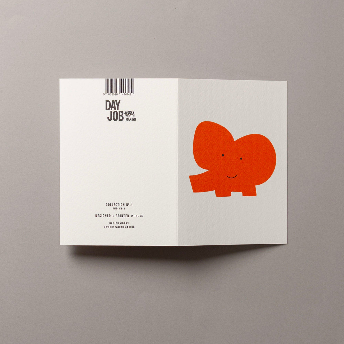 Tangerine Orange Elephant – Wild Series