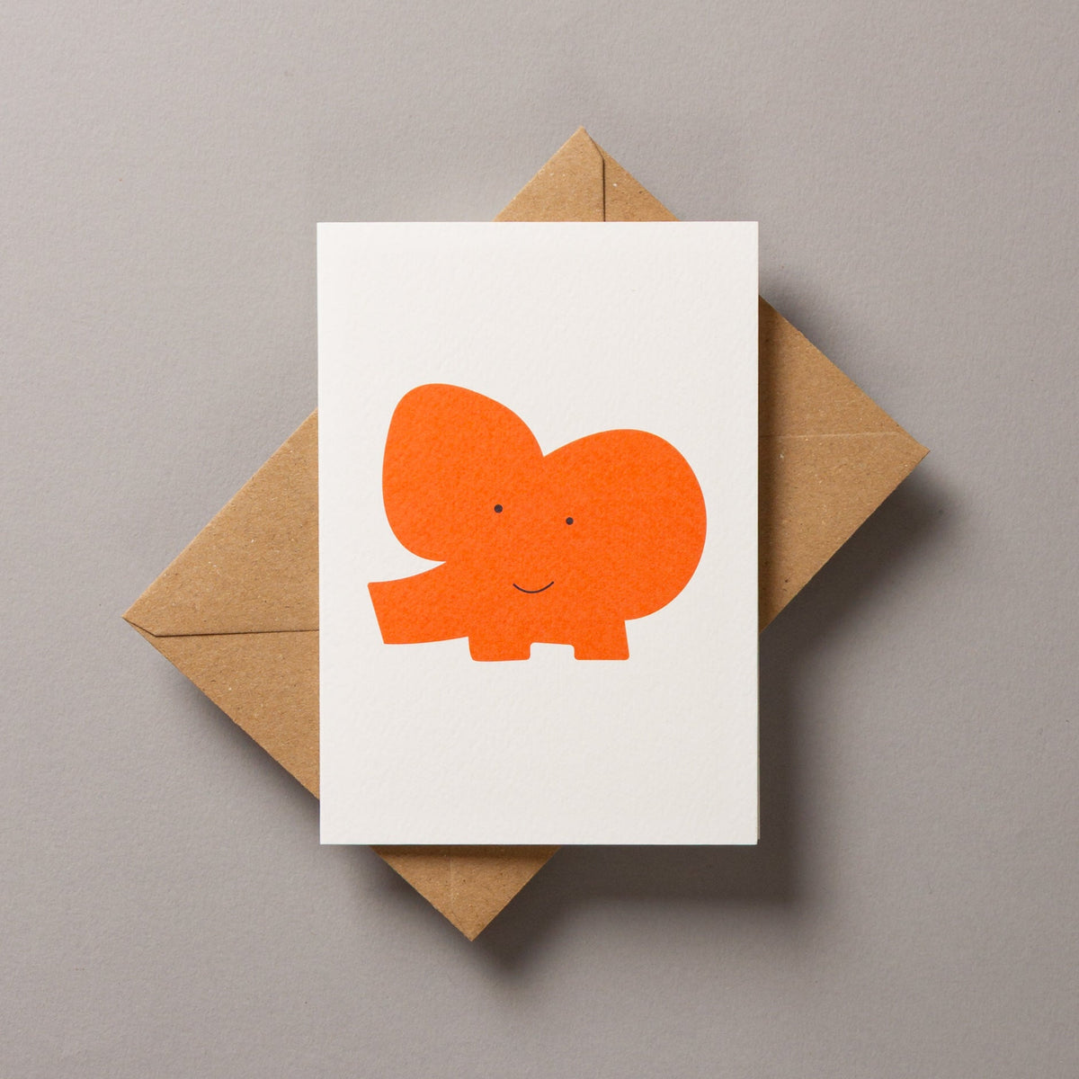 Tangerine Orange Elephant – Wild Series
