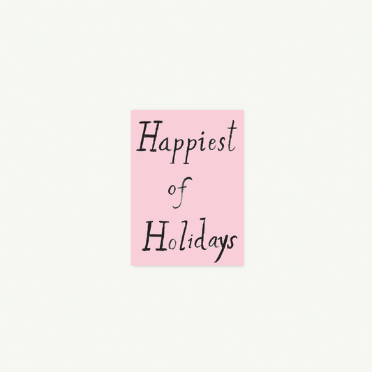 Happiest of Holidays - Petite Card - Arriving 15th October 2026