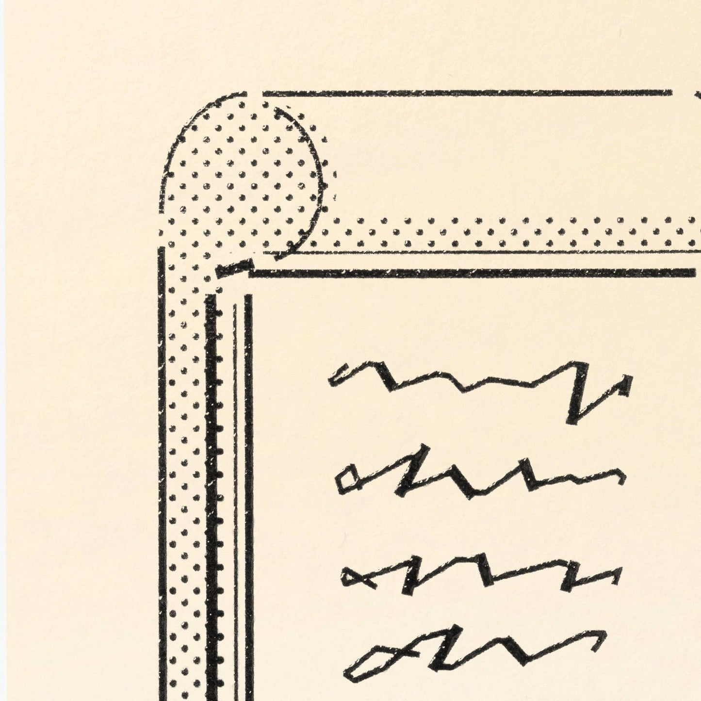 Handmade Embossed Card | Home Series: Notepad