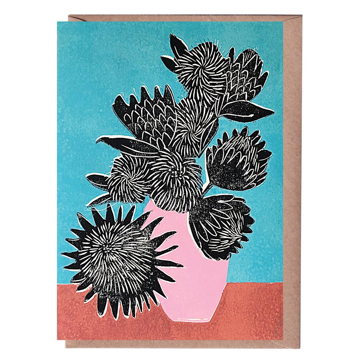 Chrysanthemums Greeting Card